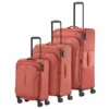 Travelite Croatia Trolley-Set S-M-L Koralle