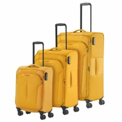 Travelite Croatia Trolley-Set S-M-L Curry