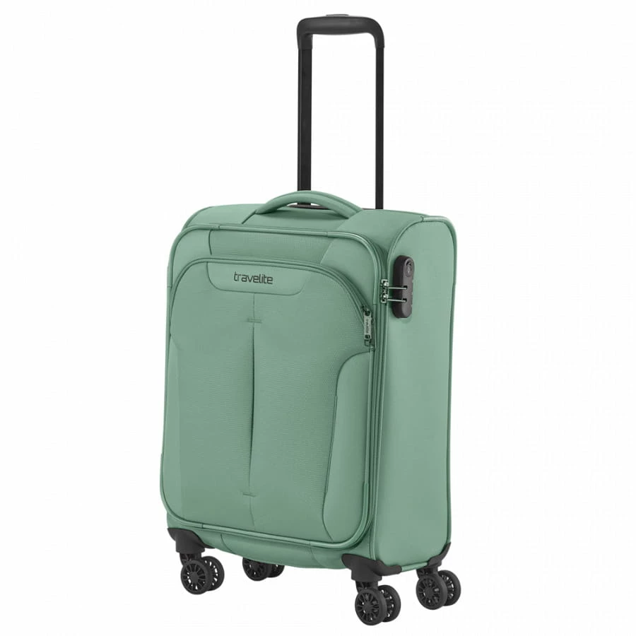 Travelite Croatia 4-Rollen Trolley S 55 Cm Mint 1 Travelite Croatia 4-Rollen Trolley S 55 Cm Mint