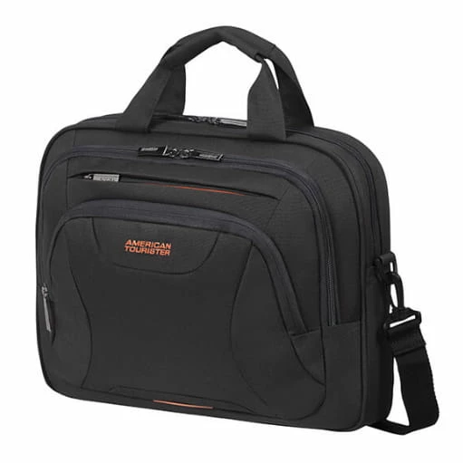 American Tourister At Work Laptoptasche 14,1 Zoll Black Black-Orange 1 American Tourister At Work Laptoptasche 14,1 Zoll Black Black-Orange