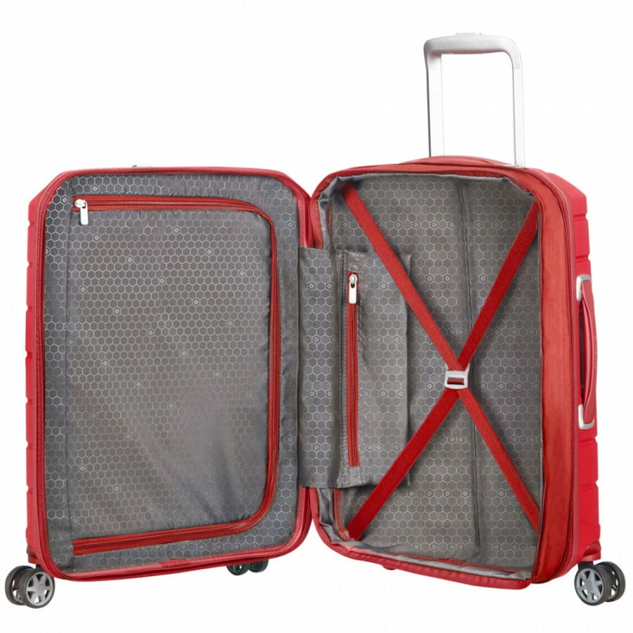 Samsonite Flux 4-Rollen Trolley S 55 Cm Red 4 Samsonite Flux 4-Rollen Trolley S 55 Cm Red – Bild 4