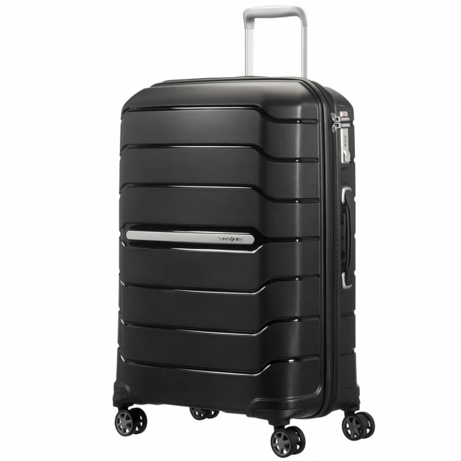 Samsonite Flux 4-Rollen Trolley M 68 Cm Black 1 Samsonite Flux 4-Rollen Trolley M 68 Cm Black