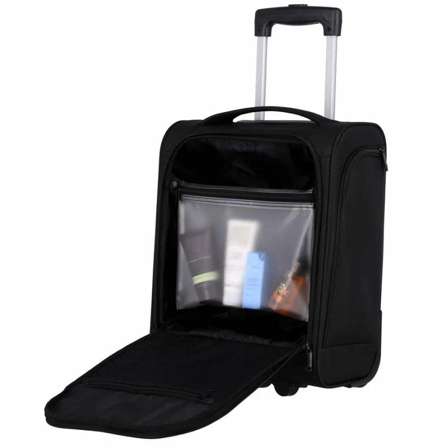 Travelite Cabin 2-Rad Bordtrolley Underseater Schwarz 5 Travelite Cabin 2-Rad Bordtrolley Underseater Schwarz – Bild 5