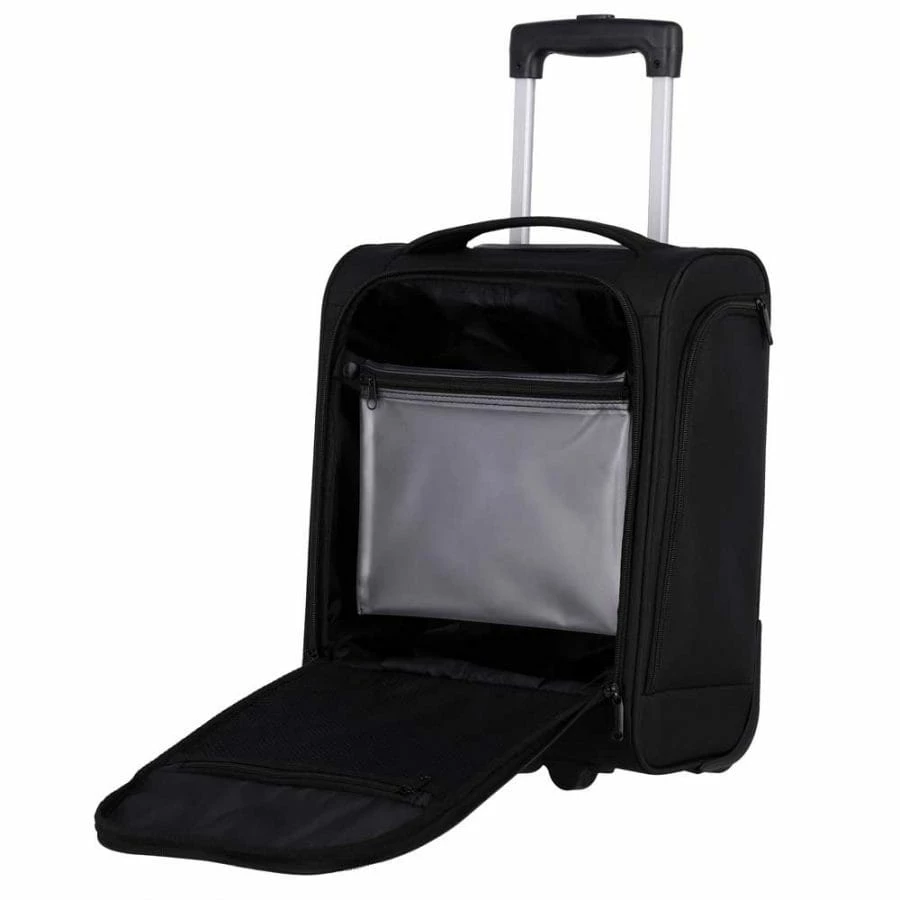 Travelite Cabin 2-Rad Bordtrolley Underseater Schwarz 4 Travelite Cabin 2-Rad Bordtrolley Underseater Schwarz – Bild 4