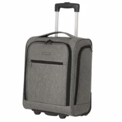 Travelite Cabin 2-Rad Bordtrolley Underseater Grau Melange
