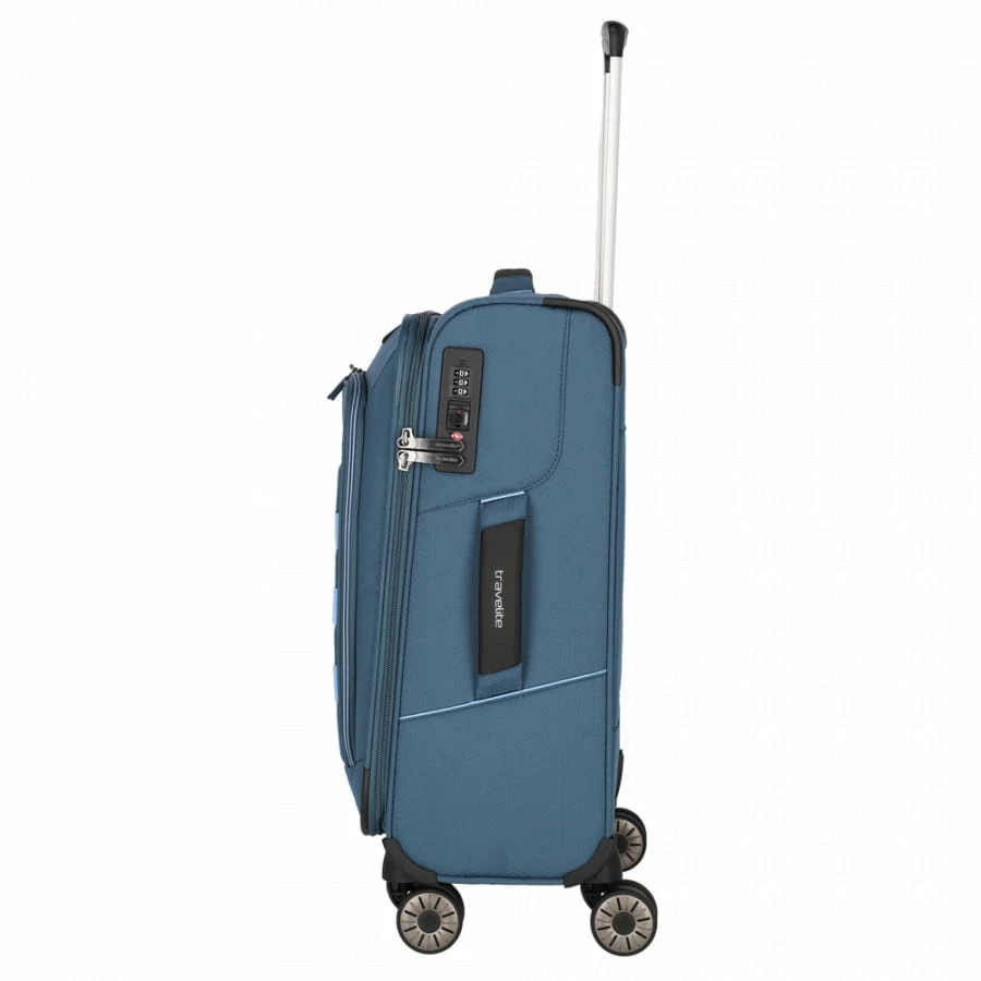 Travelite Skaii 4-Rollen Trolley S 55 Cm Panoramablau 2 Travelite Skaii 4-Rollen Trolley S 55 Cm Panoramablau – Bild 2