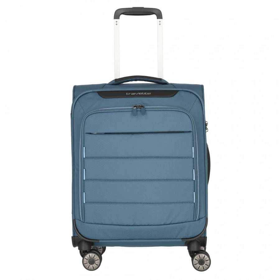 Travelite Skaii 4-Rollen Trolley S 55 Cm Panoramablau 6 Travelite Skaii 4-Rollen Trolley S 55 Cm Panoramablau – Bild 6