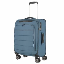 Travelite Skaii 4-Rollen Trolley S 55 Cm Panoramablau