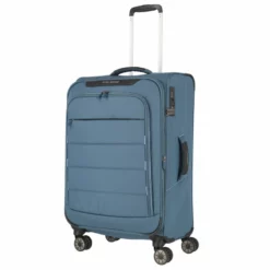 Travelite Skaii 4-Rollen Trolley M 67 Cm Panoramablau