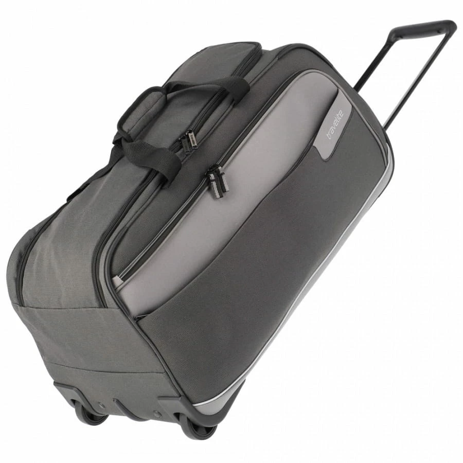 Travelite Viia Rollenreisetasche Schiefer 1 Travelite Viia Rollenreisetasche Schiefer