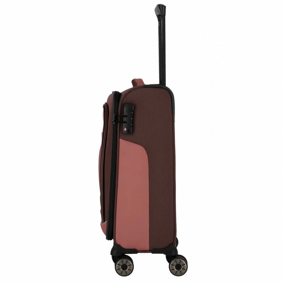 Travelite Viia 4-Rollen Trolley S 55 Cm Frühlingsrose 2 Travelite Viia 4-Rollen Trolley S 55 Cm Frühlingsrose – Bild 2