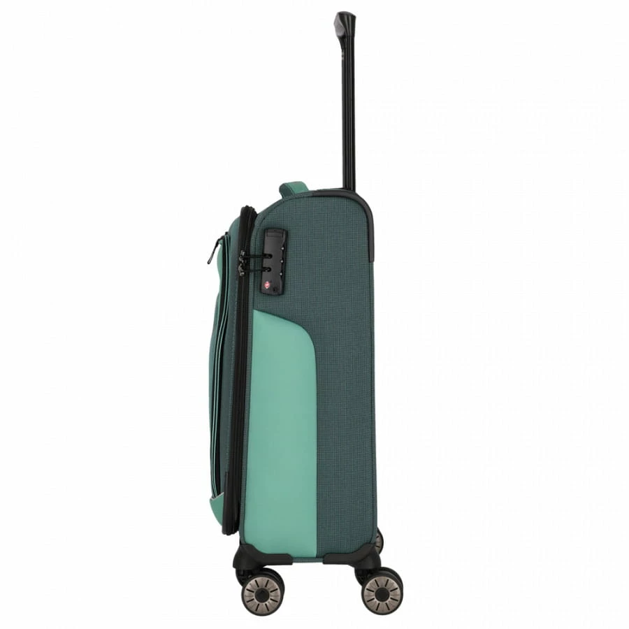 Travelite Viia 4-Rollen Trolley S 55 Cm Eukalyptus 2 Travelite Viia 4-Rollen Trolley S 55 Cm Eukalyptus – Bild 2