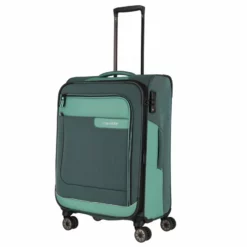 Travelite Viia 4-Rollen Trolley M 67 Cm Eukalyptus