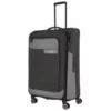 Travelite Viia 4-Rollen Trolley L 77 Cm Schiefer