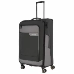Travelite Viia 4-Rollen Trolley L 77 Cm Schiefer