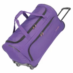 Travelite Basics Fresh Trolley Reisetasche 71 Cm Lila
