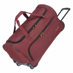 Travelite Basics Fresh Trolley Reisetasche 71 Cm Bordeaux