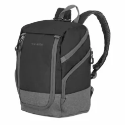 Travelite Basics Rucksack Ryan-Air Maße Schwarz/Grau