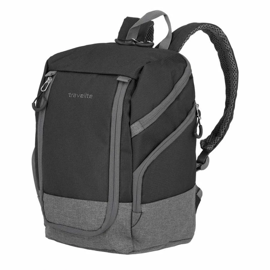 Travelite Basics Rucksack Ryan-Air Maße Schwarz/Grau 1 Travelite Basics Rucksack Ryan-Air Maße Schwarz/Grau