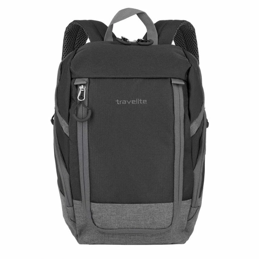 Travelite Basics Rucksack Ryan-Air Maße Schwarz/Grau 2 Travelite Basics Rucksack Ryan-Air Maße Schwarz/Grau – Bild 2