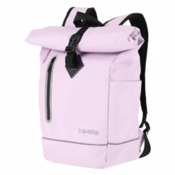 Travelite Basics Roll-Up Rucksack Flieder