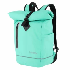 Travelite Basics Roll-Up Rucksack Grün