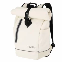 Travelite Basics Roll-Up Rucksack Hellbeige