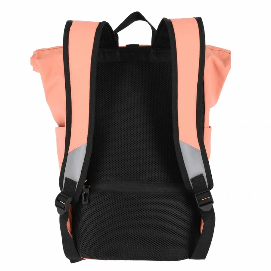 Travelite Basics Roll-Up Rucksack Koralle 3 Travelite Basics Roll-Up Rucksack Koralle – Bild 3