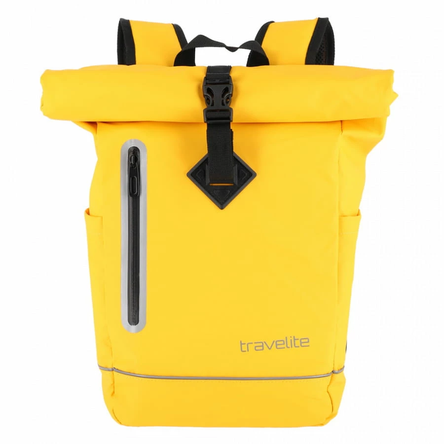 Travelite Basics Roll-Up Rucksack Maisgelb 2 Travelite Basics Roll-Up Rucksack Maisgelb – Bild 2