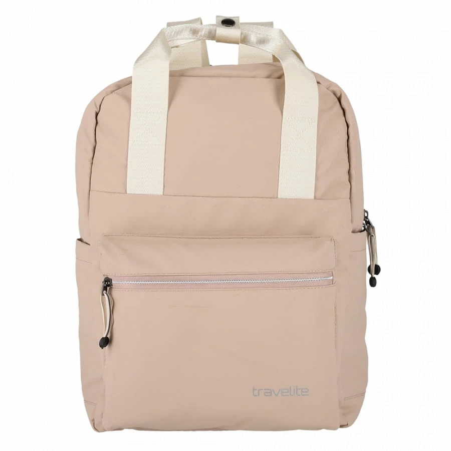 Travelite Basics Plane Rucksack Hellbraun 2 Travelite Basics Plane Rucksack Hellbraun – Bild 2