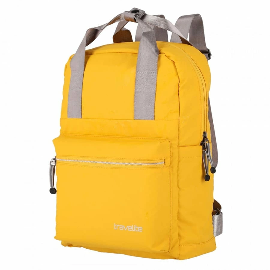 Travelite Basics Plane Rucksack Maisgelb 1 Travelite Basics Plane Rucksack Maisgelb
