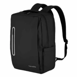 Travelite Basics Boxy Rucksack Schwarz