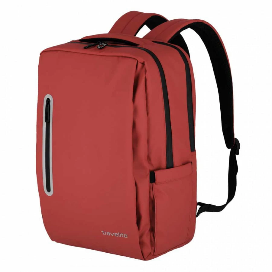Travelite Basics Boxy Rucksack Rot 1 Travelite Basics Boxy Rucksack Rot