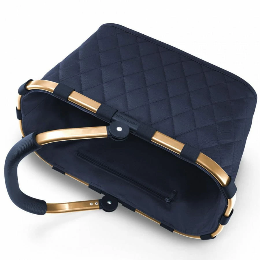 Reisenthel Carrybag Frame Rhombus Midnight Gold 2 Reisenthel Carrybag Frame Rhombus Midnight Gold – Bild 2
