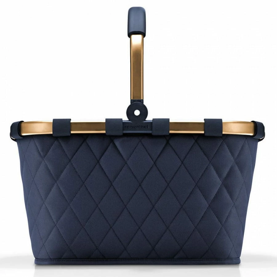 Reisenthel Carrybag Frame Rhombus Midnight Gold 4 Reisenthel Carrybag Frame Rhombus Midnight Gold – Bild 4
