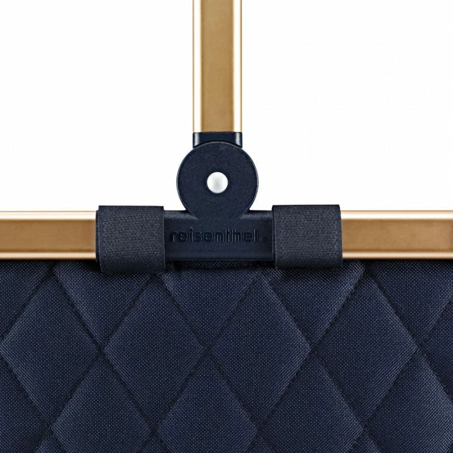Reisenthel Carrybag Frame Rhombus Midnight Gold 5 Reisenthel Carrybag Frame Rhombus Midnight Gold – Bild 5