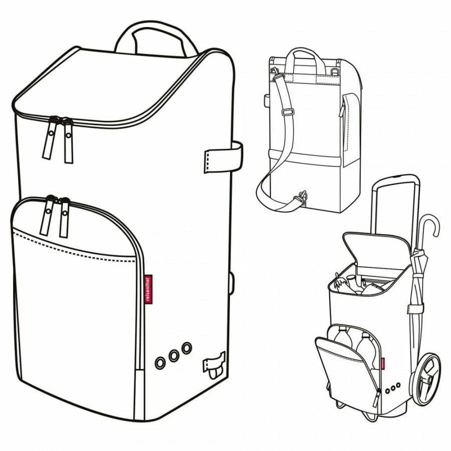 Reisenthel Citycruiser Rack Und Bag Black 8 Reisenthel Citycruiser Rack Und Bag Black – Bild 8