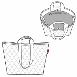 Reisenthel Classic Shopper XL Rhombus Midnight Gold -Reisenthel Verkauf DL4110 4 900x900