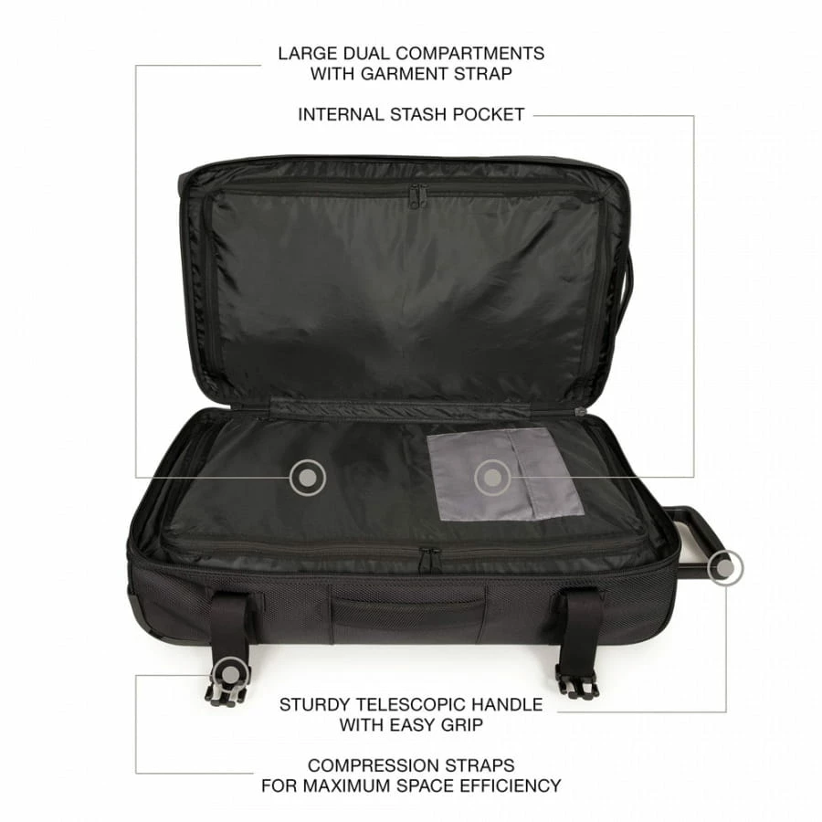 Eastpak Tranverz Cnnct Trolley M 67 Cm Coat 2 Eastpak Tranverz Cnnct Trolley M 67 Cm Coat – Bild 2