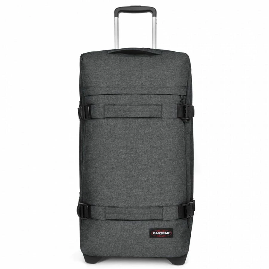 Eastpak TransitR M Rollenreisetasche 67 Cm Black Denim 1 Eastpak TransitR M Rollenreisetasche 67 Cm Black Denim