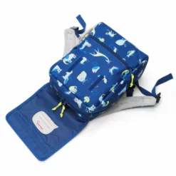 Reisenthel Backpack Kids ABC Friends Blue -Reisenthel Verkauf IE4066 3 900x900