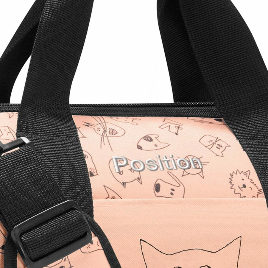 Reisenthel Allrounder M Kids Cats And Dogs Rose 3 Reisenthel Allrounder M Kids Cats And Dogs Rose – Bild 3