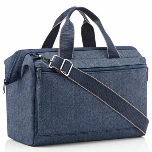Reisenthel Allrounder S Pocket Herringbone Dark Blue -Reisenthel Verkauf MO4113 1 900x900