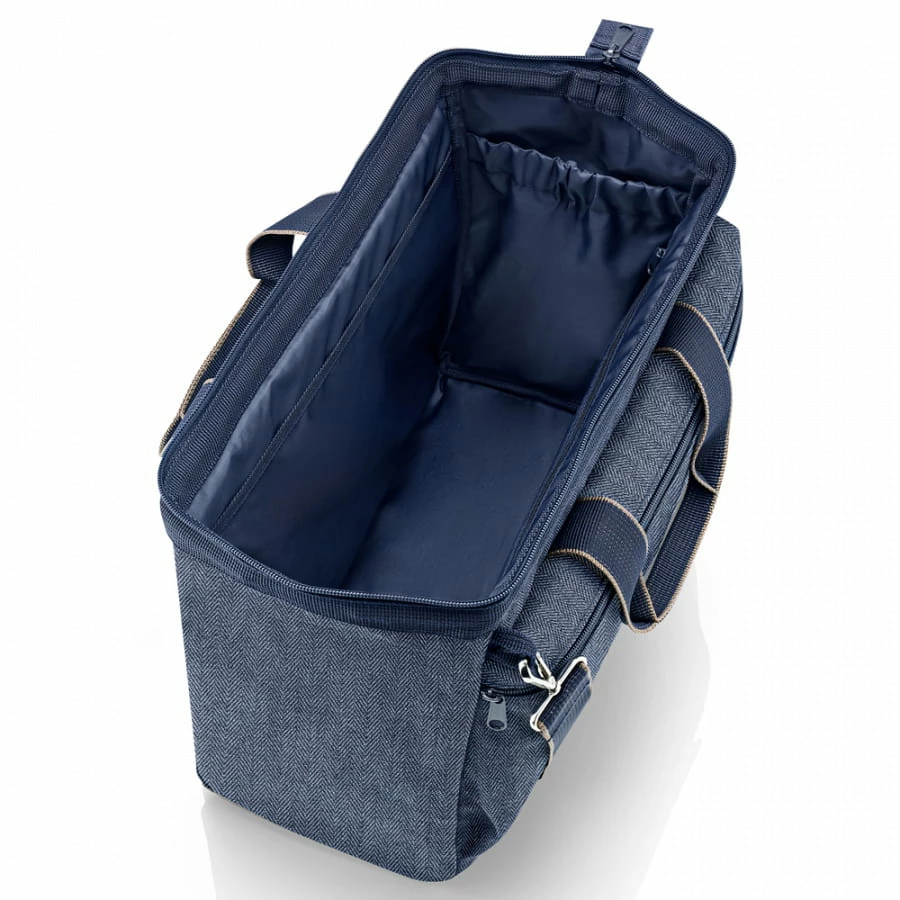 Reisenthel Allrounder S Pocket Herringbone Dark Blue 3 Reisenthel Allrounder S Pocket Herringbone Dark Blue – Bild 3