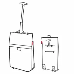 Reisenthel Trolley M Twist Silver -Reisenthel Verkauf NT7052 4 900x900