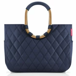 Reisenthel Loopshopper L Frame Rhombus Midnight Gold