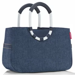 Reisenthel Loopshopper M Herringbone Dark Blue