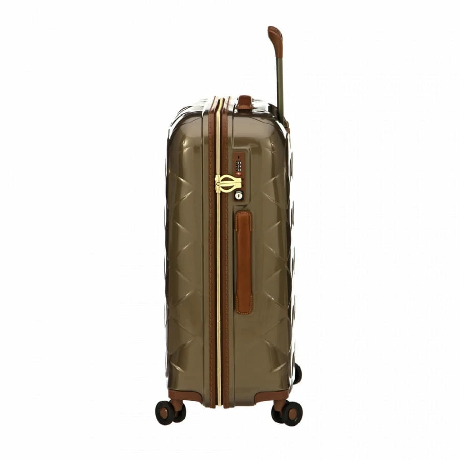 Stratic Leather And More 4-Rollen Trolley L 76 Cm Champagner 2 Stratic Leather And More 4-Rollen Trolley L 76 Cm Champagner – Bild 2
