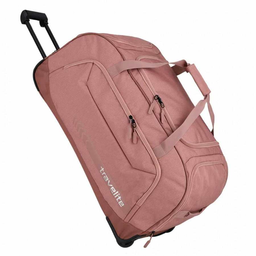 Travelite Kick Off Trolley Freizeittasche XL Rose 1 Travelite Kick Off Trolley Freizeittasche XL Rose