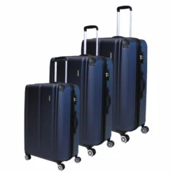 Travelite City 4-Rollen Trolley-Set 3tlg. S-M-L Marine